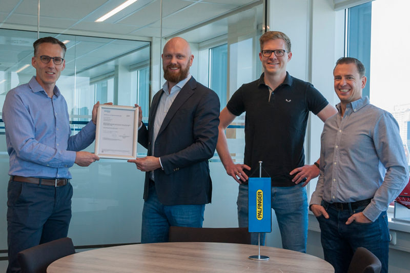 PALFINGER MARINE was approved to the Highest Service Level with MSC.402(96) 